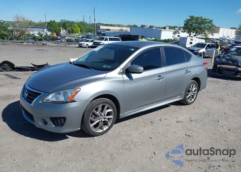 2013 Nissan Sentra Sr z USA, uszkodzony, nr VIN 3N1AB7AP9DL787626